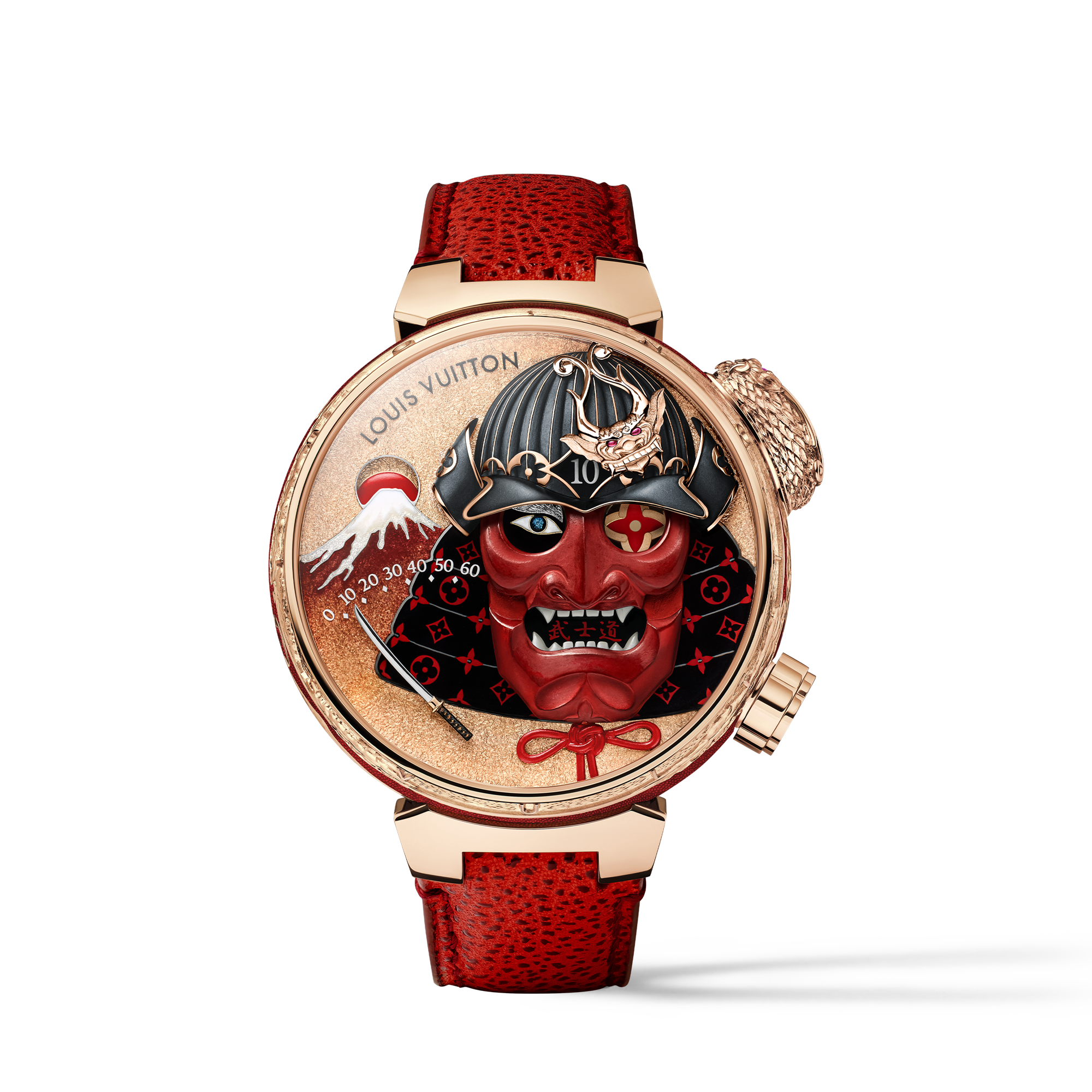 Tambour Bushido Automata, Manual, 46.8 mm, Rose Gold - All Watches